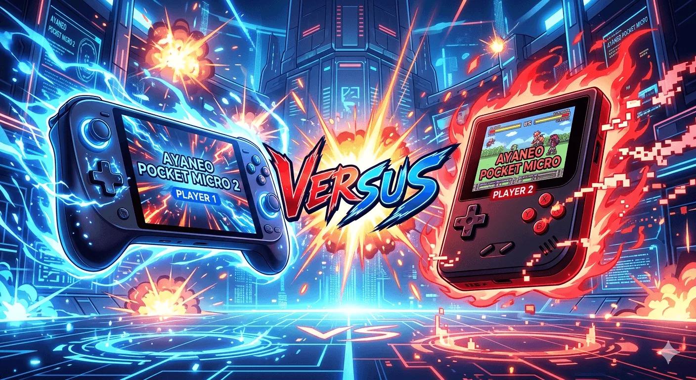 AYANEO Pocket Micro 2 vs the Original Pocket Micro: Is the Upgrade Worth It? — retro handheld comparison | Held Games