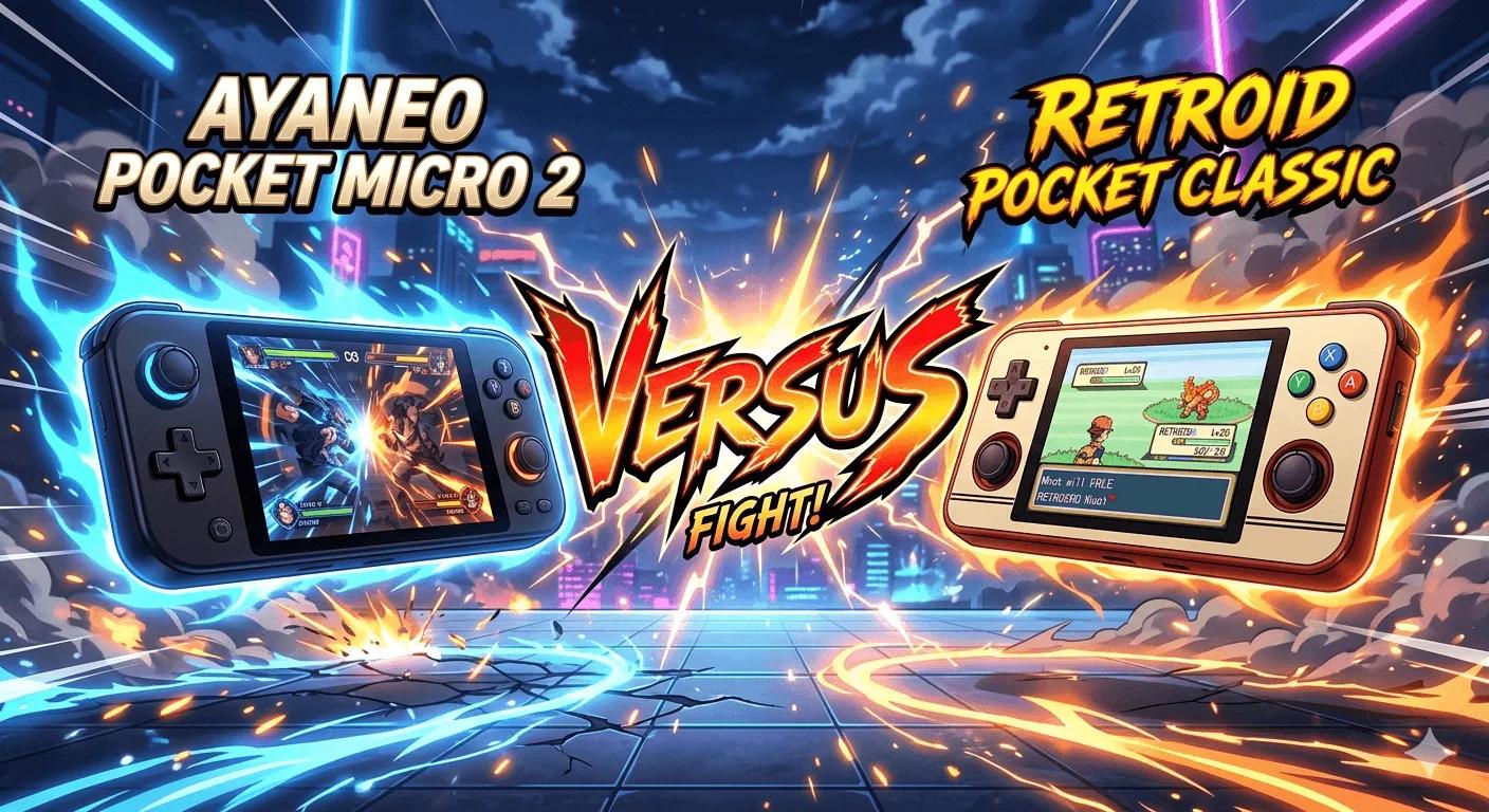 AYANEO Pocket Micro 2 vs Retroid Pocket Classic: Which Premium Micro Wins? — retro handheld comparison | Held Games