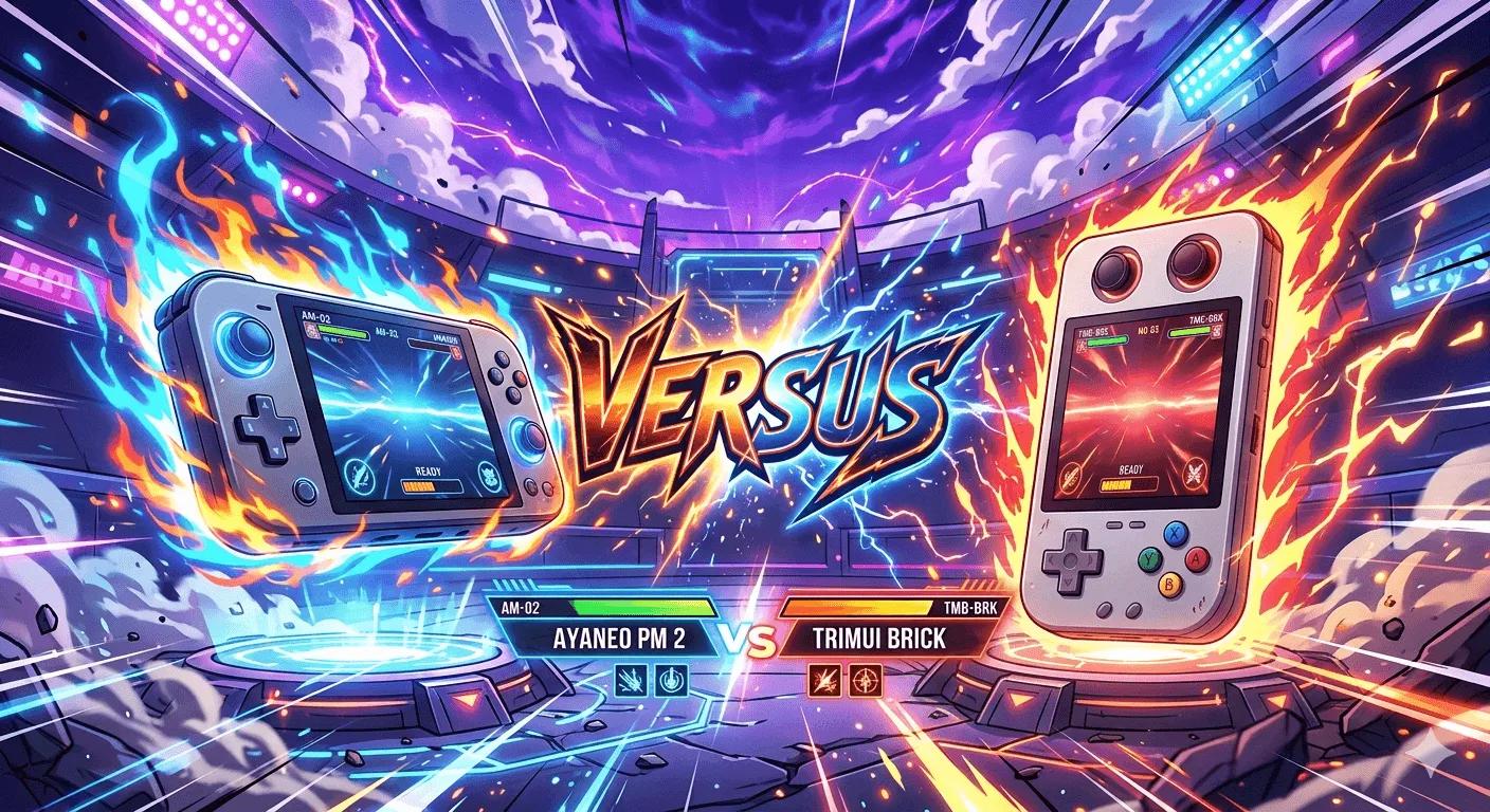 AYANEO Pocket Micro 2 vs Trimui Brick: Premium Micro vs Budget Pocket — retro handheld comparison | Held Games