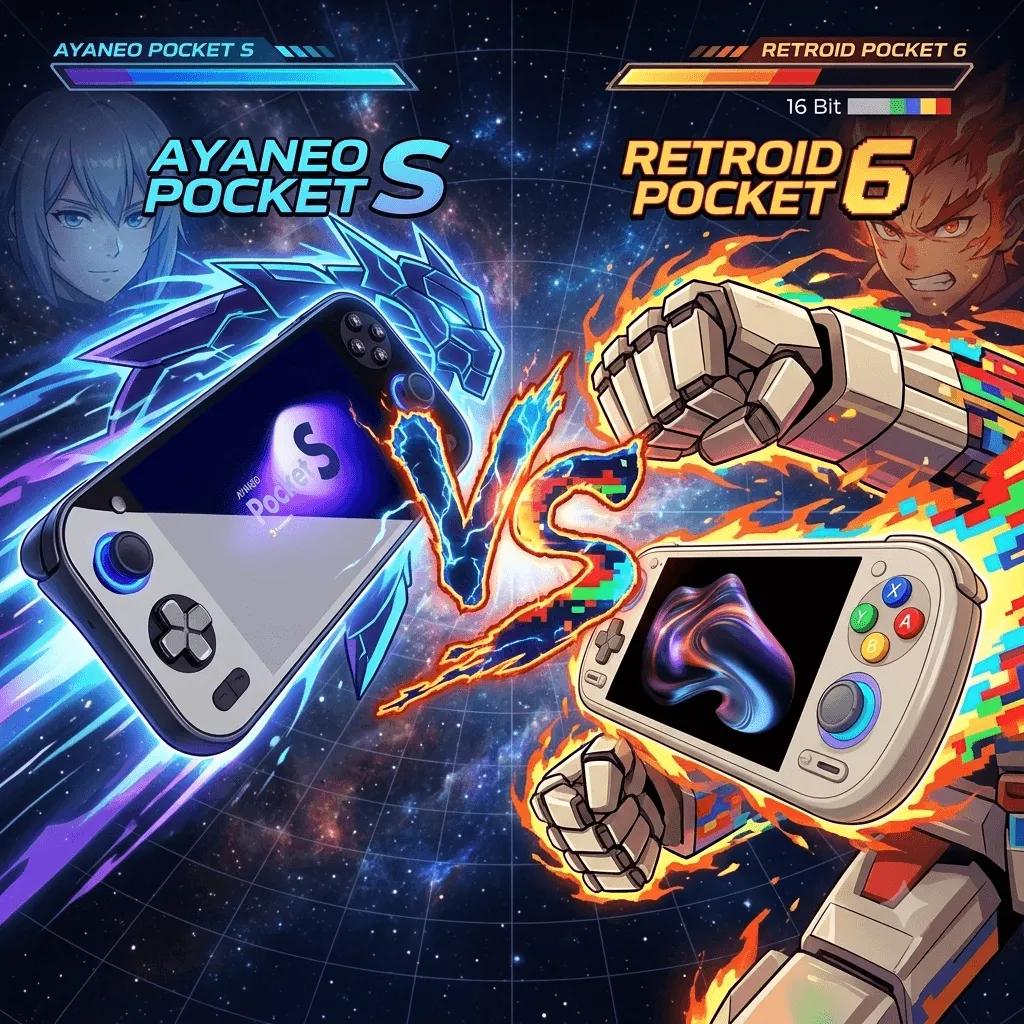 Ayaneo Pocket S vs Retroid Pocket 6: Which Android Flagship Wins? — retro handheld comparison | Held Games