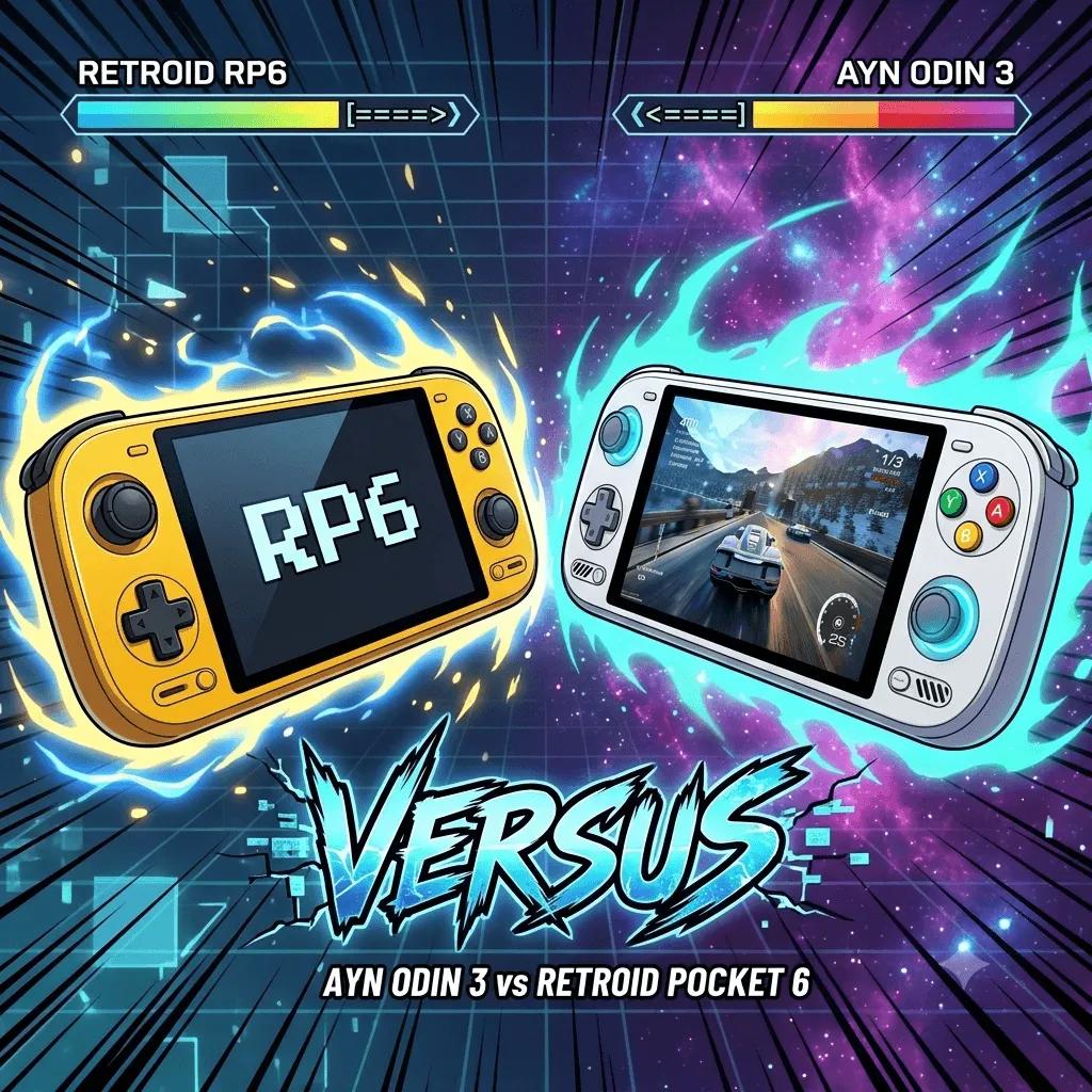 AYN Odin 3 vs Retroid Pocket 6: Which Should You Buy in 2026? — retro handheld comparison | Held Games