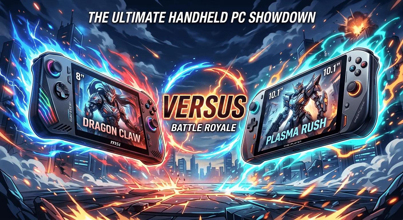 MSI Claw 8 EX AI+ vs OneXPlayer 3: The Intel Arc G3 Extreme Showdown — retro handheld comparison | Held Games