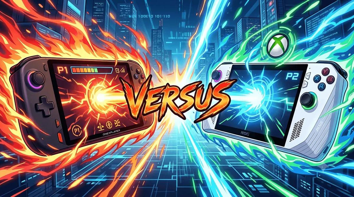 OneXPlayer 3 vs ROG Xbox Ally X: Intel Arc vs AMD Flagship — retro handheld comparison | Held Games