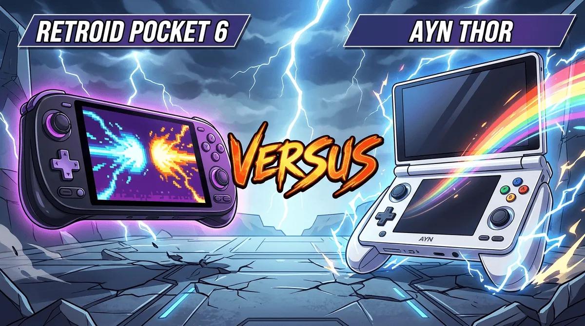 Retroid Pocket 6 vs AYN Thor: Which Android Flagship Wins in 2026? — retro handheld comparison | Held Games