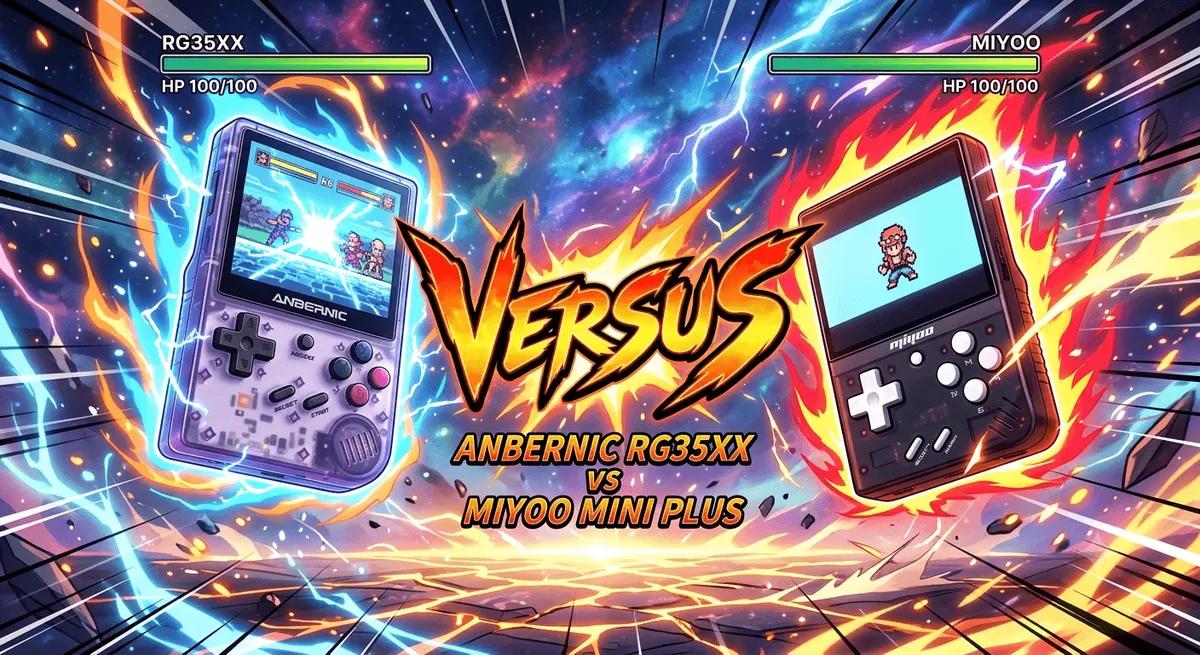 Anbernic RG35XX Pro vs Miyoo Mini Plus: The 2026 Budget Showdown — retro handheld comparison | Held Games