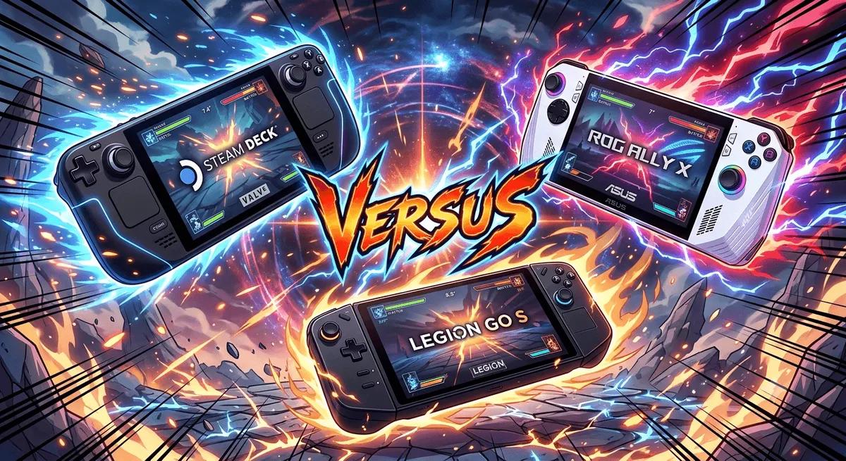 Steam Deck OLED vs ROG Ally X vs Legion Go S: Which PC Handheld Should You Buy? — retro handheld comparison | Held Games
