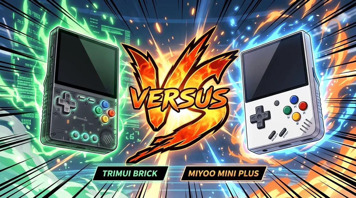 Trimui Brick vs Miyoo Mini Plus: The Best Tiny Budget Handheld? — retro handheld comparison | Held Games
