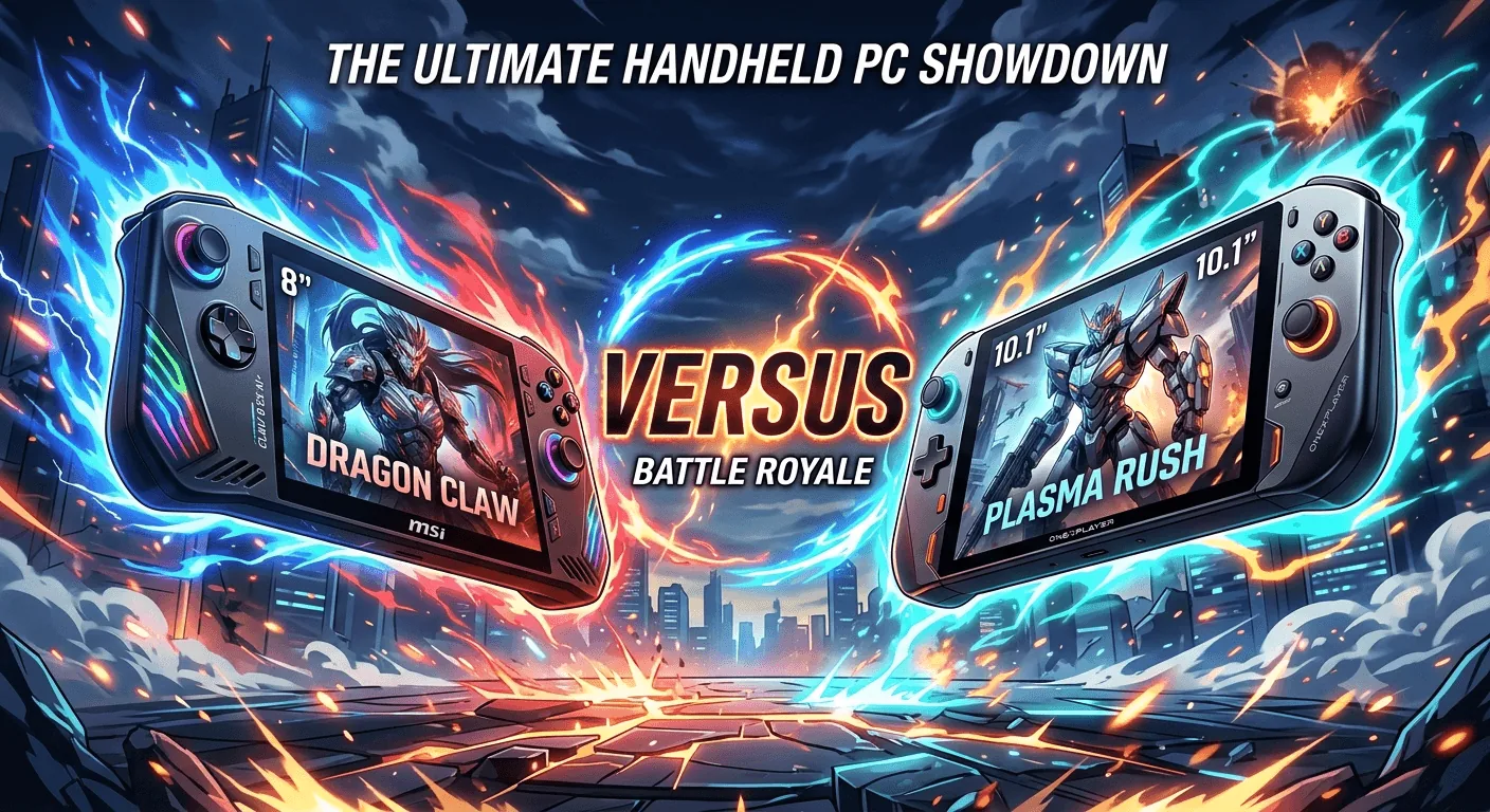 MSI Claw 8 EX AI+ vs OneXPlayer 3: The Intel Arc G3 Extreme Showdown — retro handheld comparison | Held Games