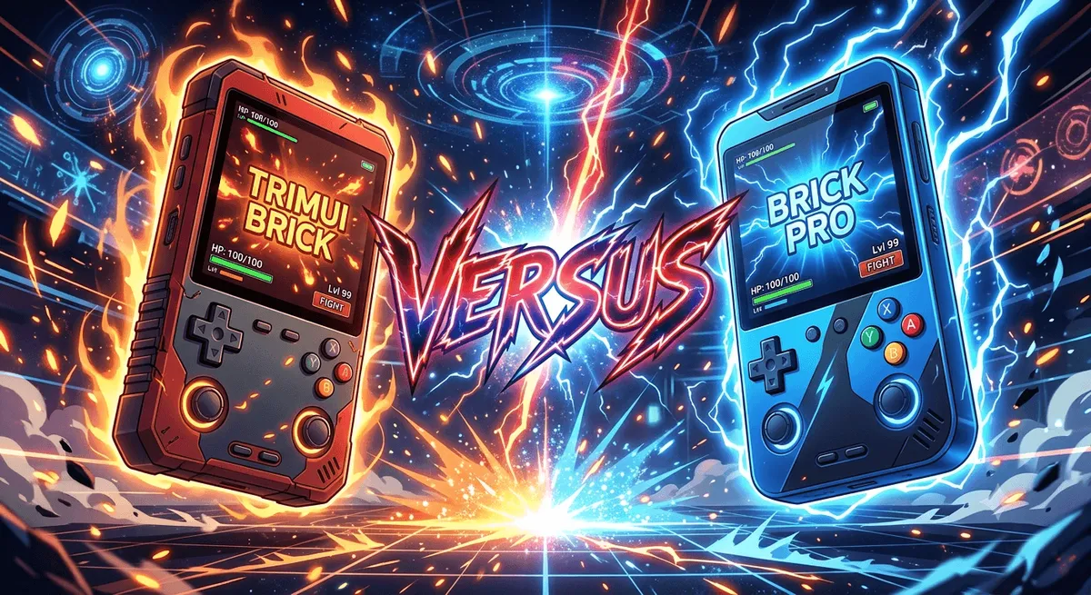 TrimUI Brick vs Brick Pro: Should You Upgrade? — retro handheld comparison | Held Games